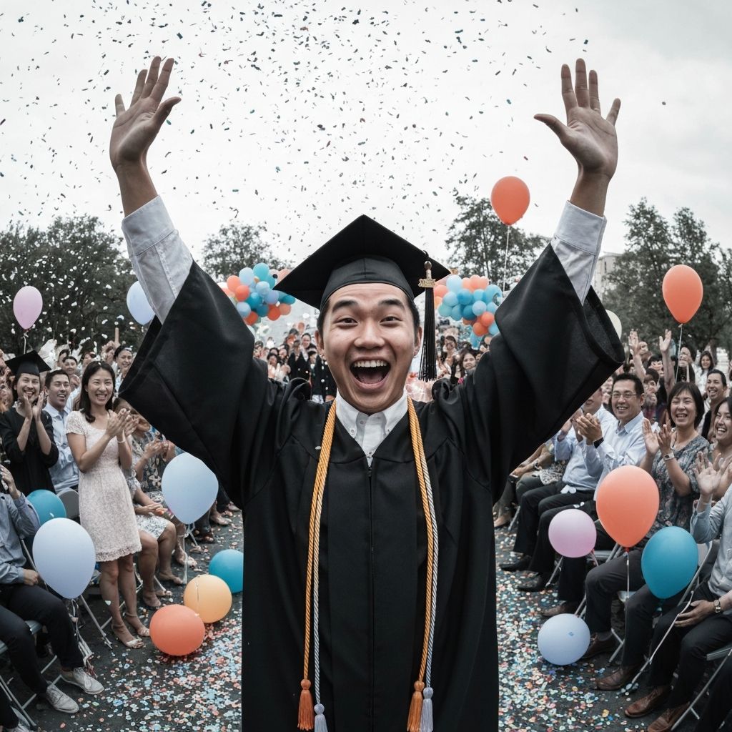 Succesfuld dimittend